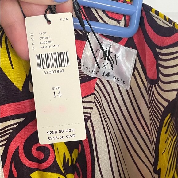 Anthropologie Vibrant Floral Maxi Dress - Picture 6 of 8